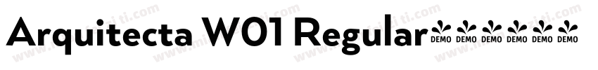 Arquitecta W01 Regular字体转换